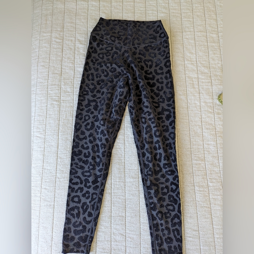 Balance lux panther black leopard leggings